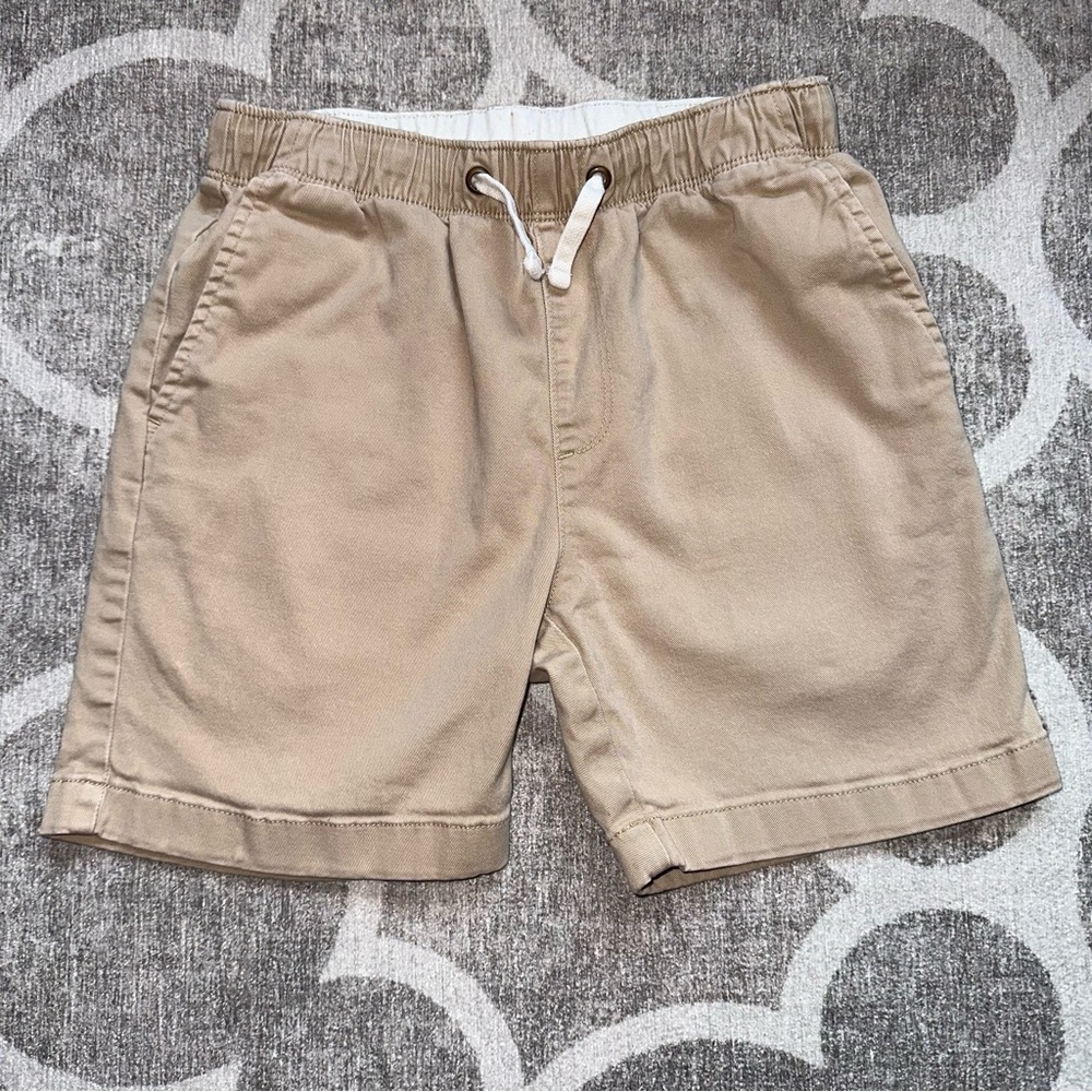 J Crew Boys Dock Shorts in Khaki - Size 12